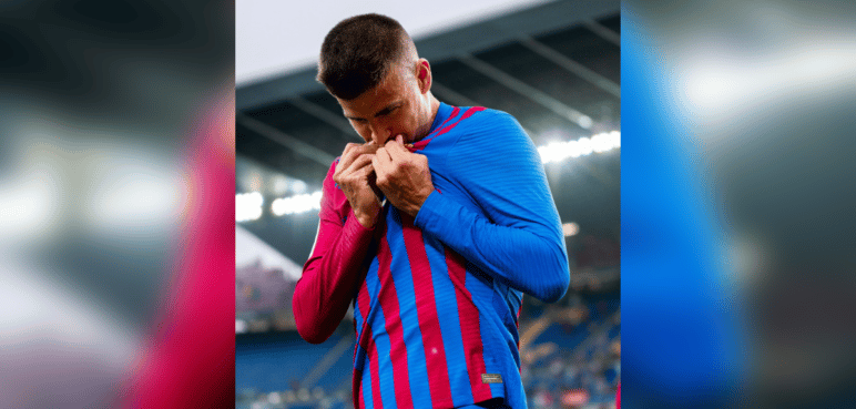 Gerard Piqué anunció su retiro del fútbol profesional y del FC Barcelona