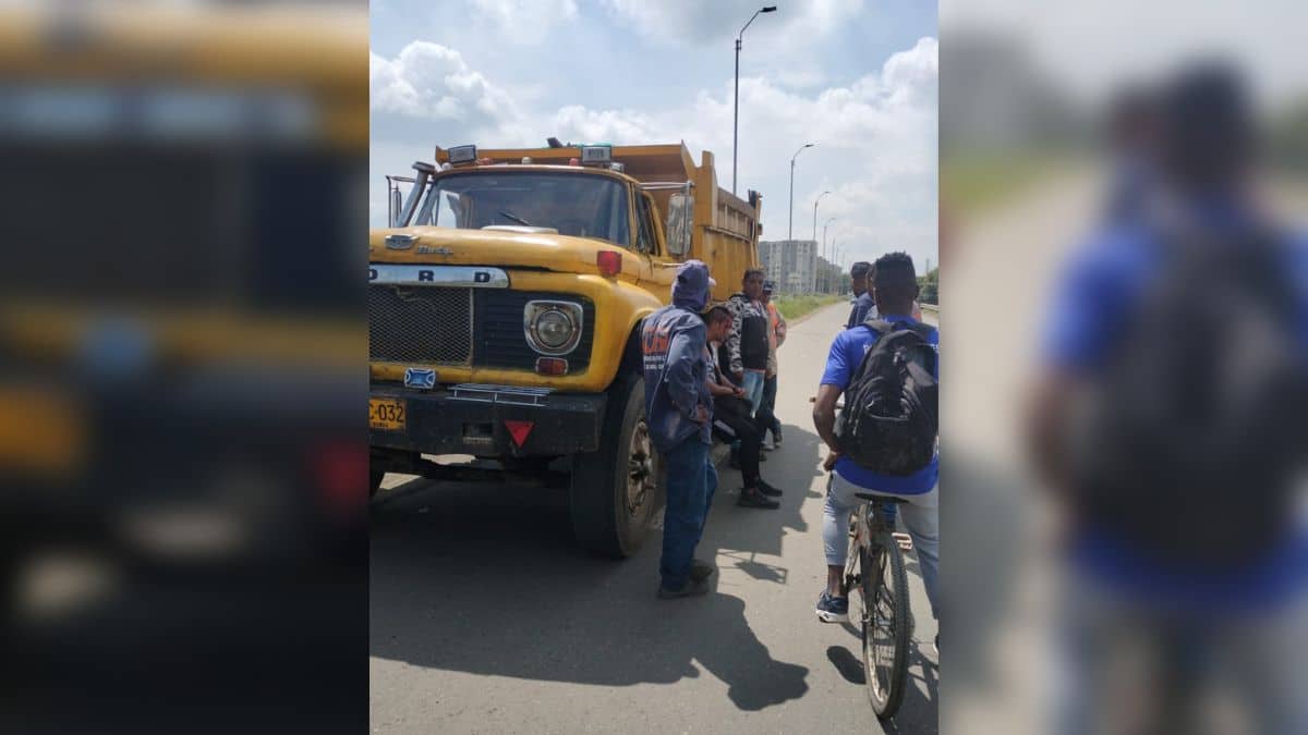 Grave accidente de tránsito dejó una persona herida en el barrio Bochalema