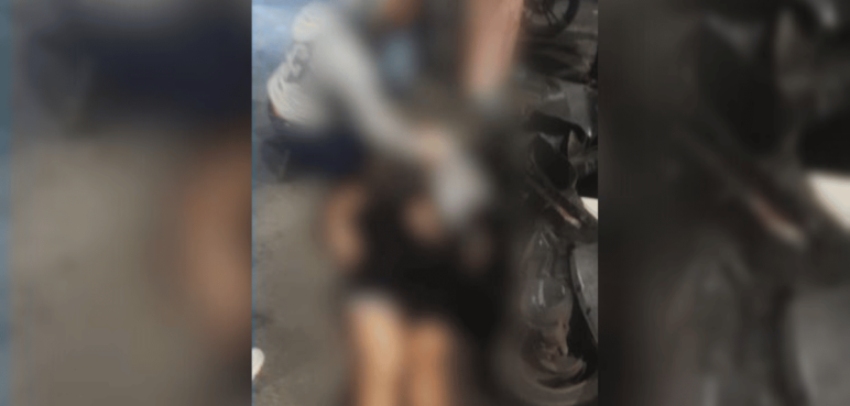 Niño se salvó milagrosamente de accidente en motocicleta