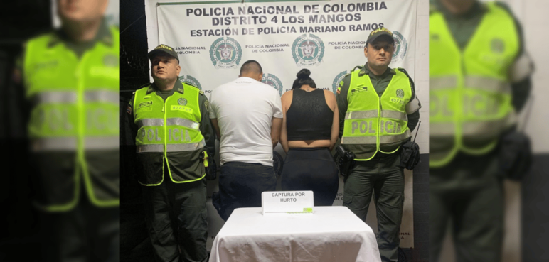 Pareja fue capturada infraganti intentando robar una casa en Villa del Sur