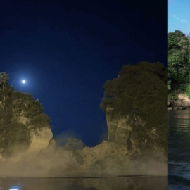 Por carga de lluvias y erosiones, se desplomó el Arco del Morro