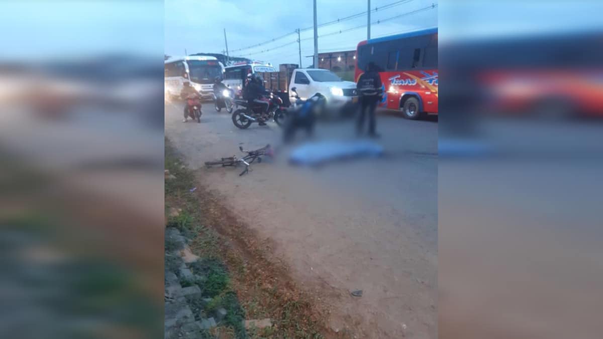 Adulto mayor resultó gravemente herido luego de que una volqueta chocara con él