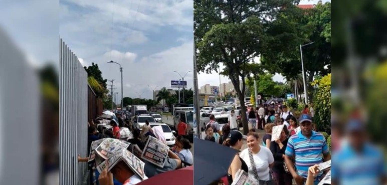 Video: Así son las largas filas en la inauguración de un almacén en el norte de Cali