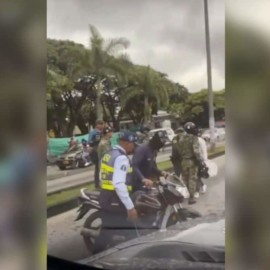 Video: Ejército y Policía estarían acompañando operativos de tránsito en Cali