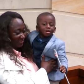 Video: Esta fue la tierna petición que hizo Yanfry en una sesión del Congreso
