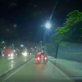 Video: Mujer atropelló a ladrón que le arrebató su celular en vía pública