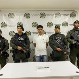 Capturan a ‘Alias La Chinga’ uno de los más buscados en el Valle del Cauca
