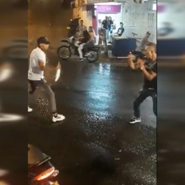 Dos extranjeros protagonizaron pelea a cuchillo en Siloé