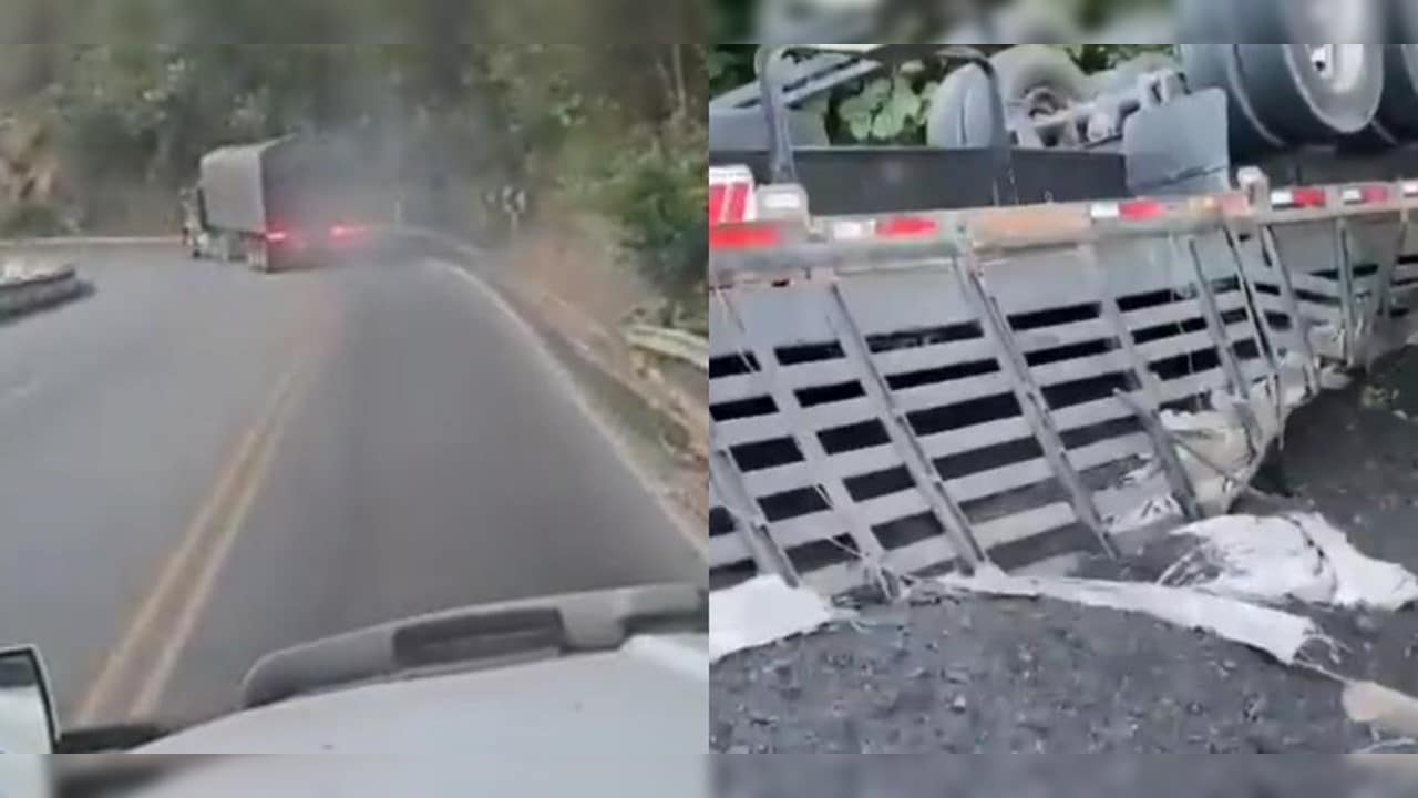 Fuerte accidente en la vía Cali - Jamundí