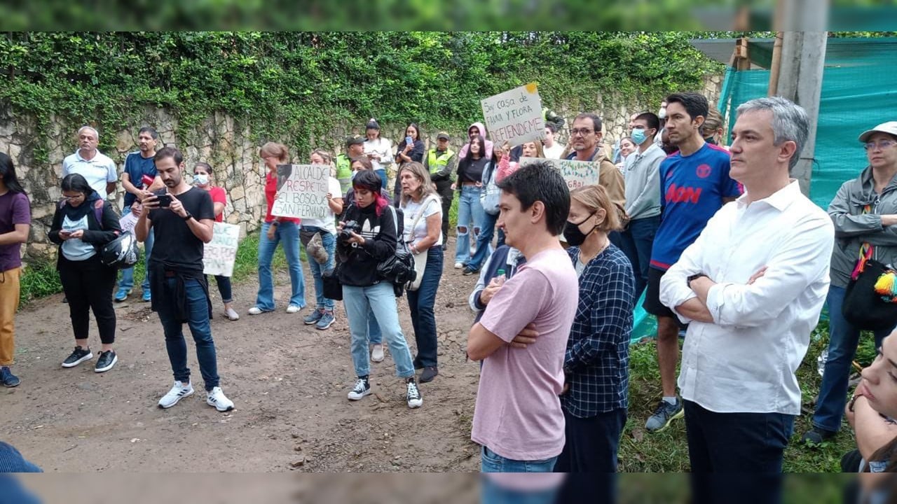 Caleños marcharon en rechazo al Proyecto Integral de Cristo Rey