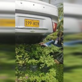 Fuerte accidente en la vía Cali - Jamundí