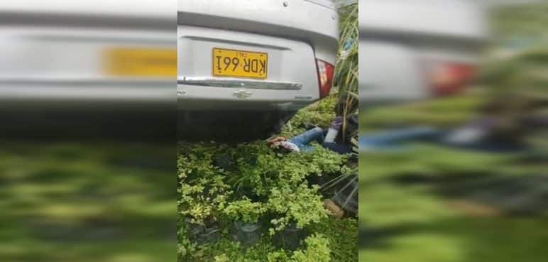 Fuerte accidente en la vía Cali - Jamundí