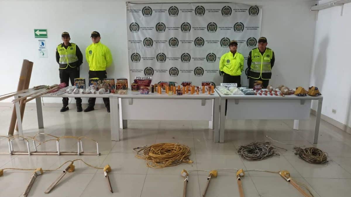 Incautaron más de 200 kilos de pólvora en municipios del Valle