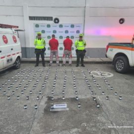 Presuntos responsables de transportar Ketamina fueron capturados en Tuluá