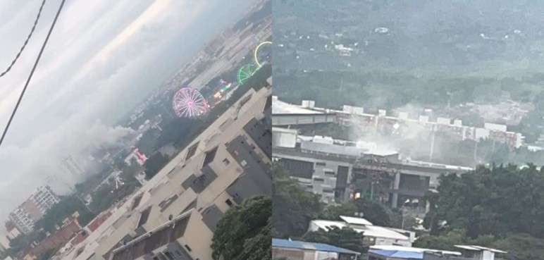 Se presentó un incendio en reconocido centro comercial del sur de Cali