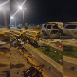 Tres heridos dejó aparatoso accidente de tránsito este domingo en Cali