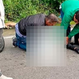 Un motociclista falleció tras chocar de frente en una curva con un camión