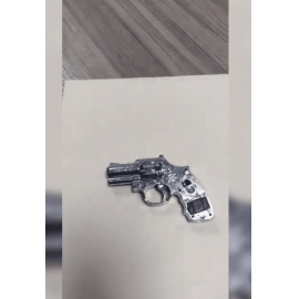 Conductor del MÍO que se grabó con un arma, advierte que es de juguete