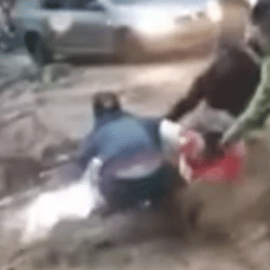 Dos hombres fueron arrastrados por la creciente de una quebrada en el Cauca
