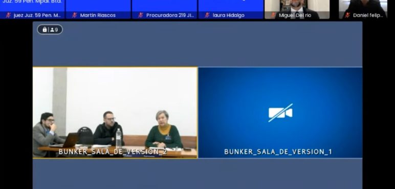 En plena audiencia, abogado de John Poulos denunció amenazas y renunció