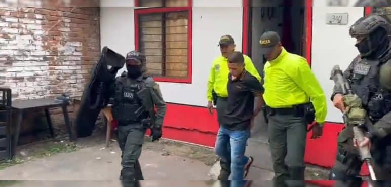 Fue capturado alias ‘Cusco’ jefe de sicarios del Valle del Cauca