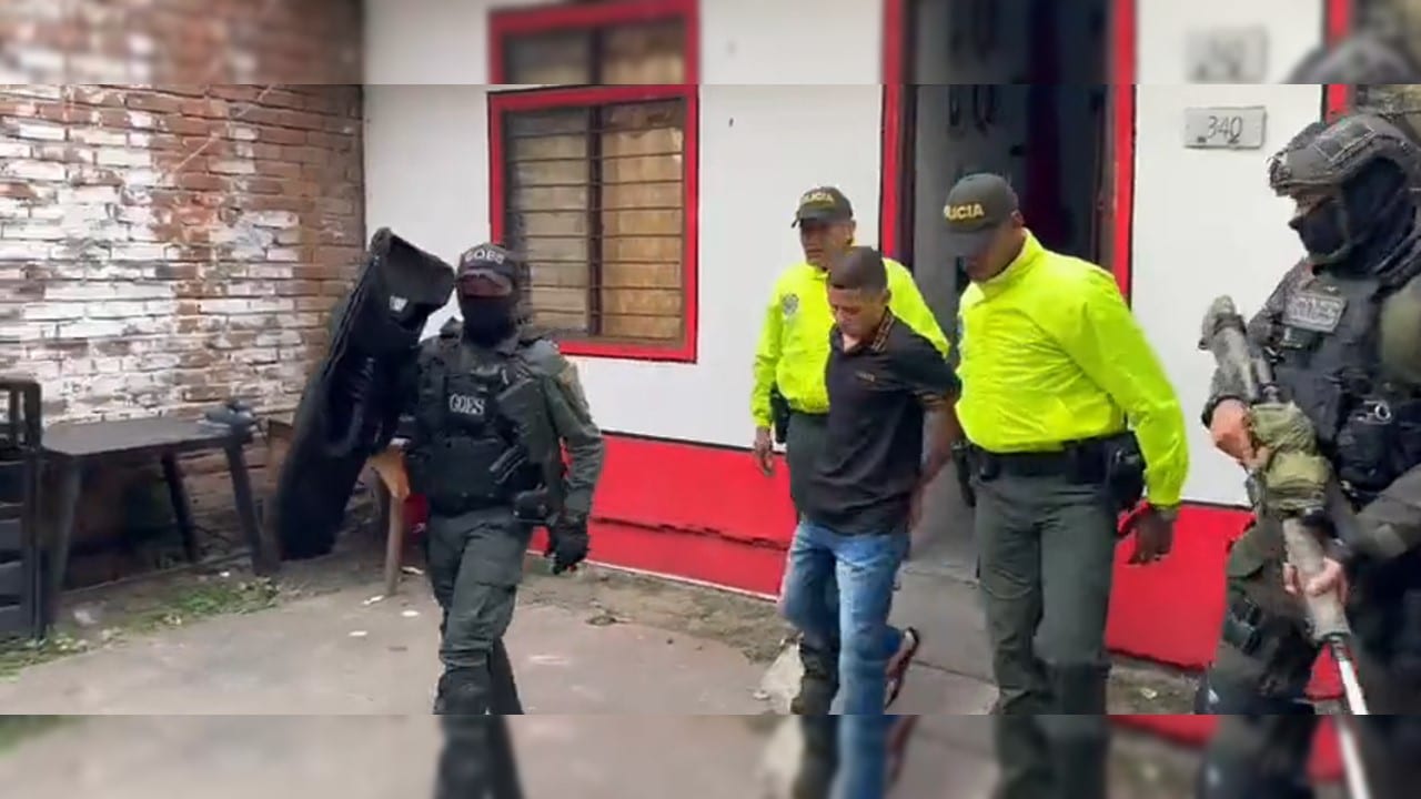 Fue capturado alias ‘Cusco’ jefe de sicarios del Valle del Cauca
