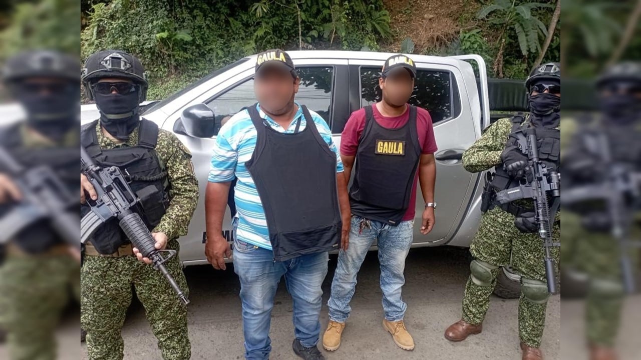 Gaula Militar rescató en Dagua a dos trabajadores que habrían sido retenidos