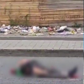 Video: Un habitante de calle fue arrollado por un bus del MÍO en el centro de Cali