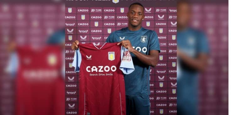 Jhon Jáder Durán fue presentado por su nuevo club Aston Villa