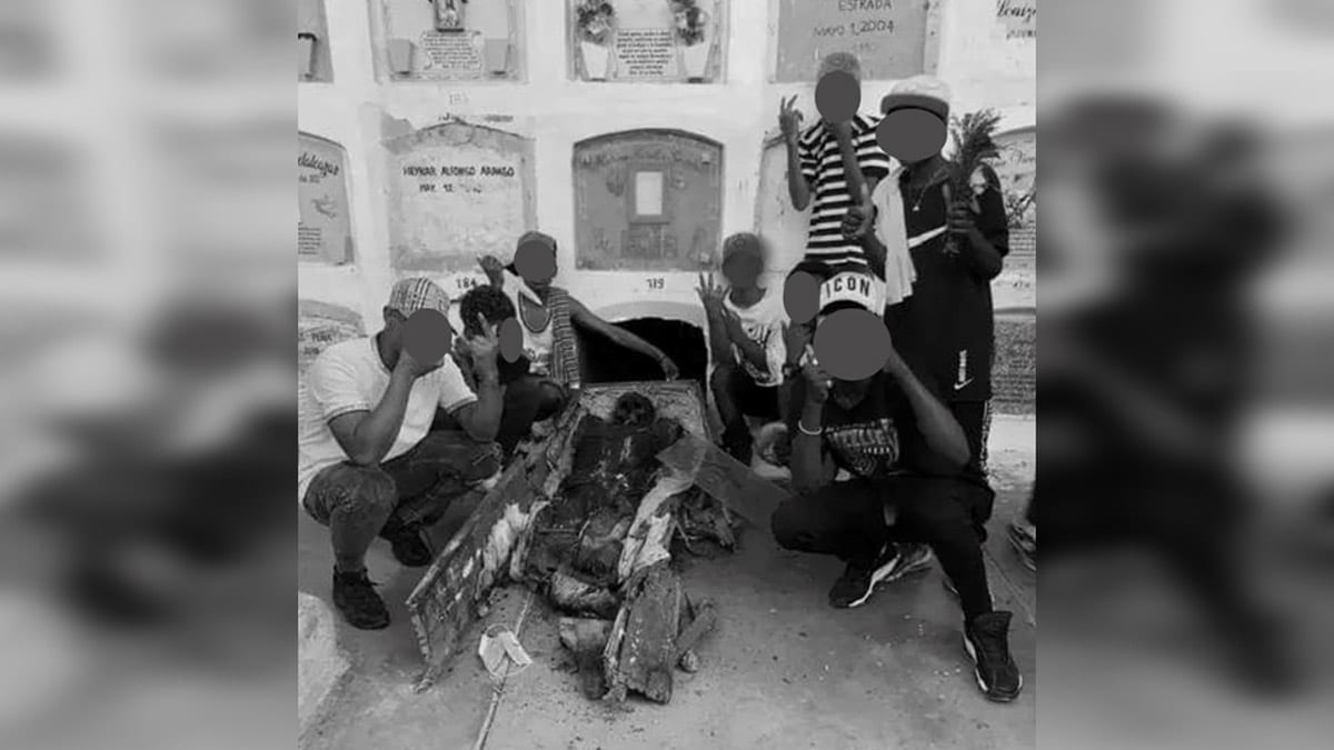Denunciarán a jóvenes que profanaron tumba en Cementerio Central de Cali