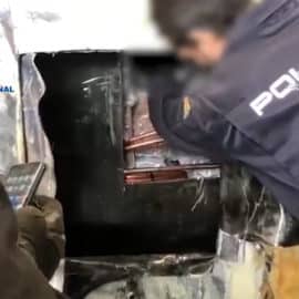 Maquina industrial que salió de Colombia a España estaba cargada de coca