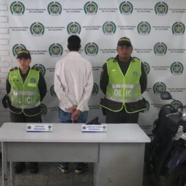 Policía logró capturar a 'Motoladrones'  tras cometer un hurto