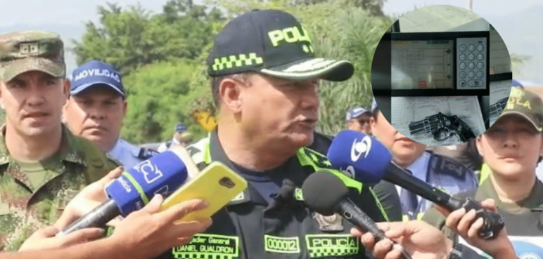 Policía de Cali se pronuncia tras video de posesión de arma por conductor del MÍO