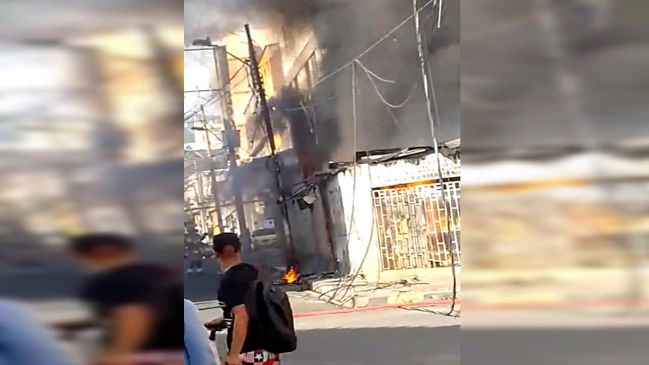 Una vivienda afectada dejó incendio en barrio San Nicolás, centro de Cali
