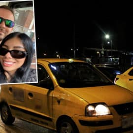 Se conoce la versión del taxista que transportaba a la DJ y a su pareja