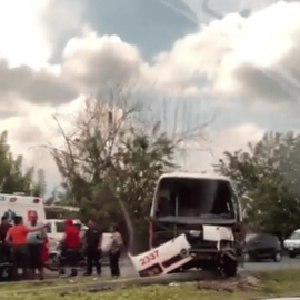 Accidente de tránsito en la vía Panamericana deja 12 personas heridas
