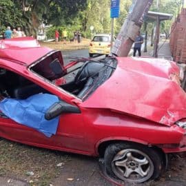 Accidente vial en el barrio La Hacienda de Cali, dejó una víctima fatal