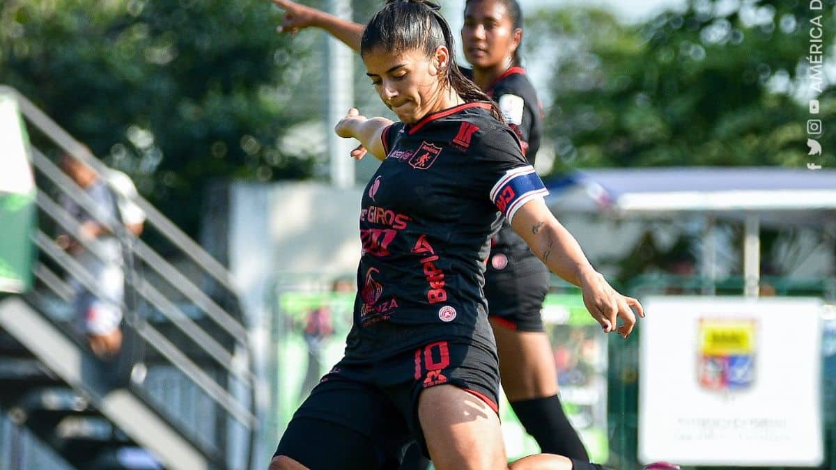 América de Cali Femenino ganó 3 a 0 en su debut contra Cortuluá
