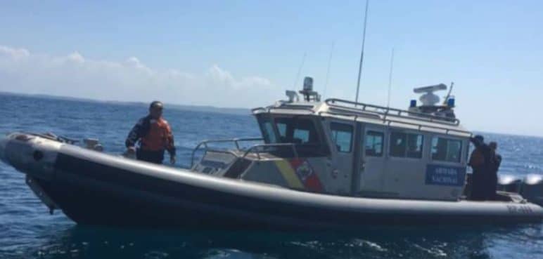 Así fueron los días de naufragio de tres pescadores en el Pacífico
