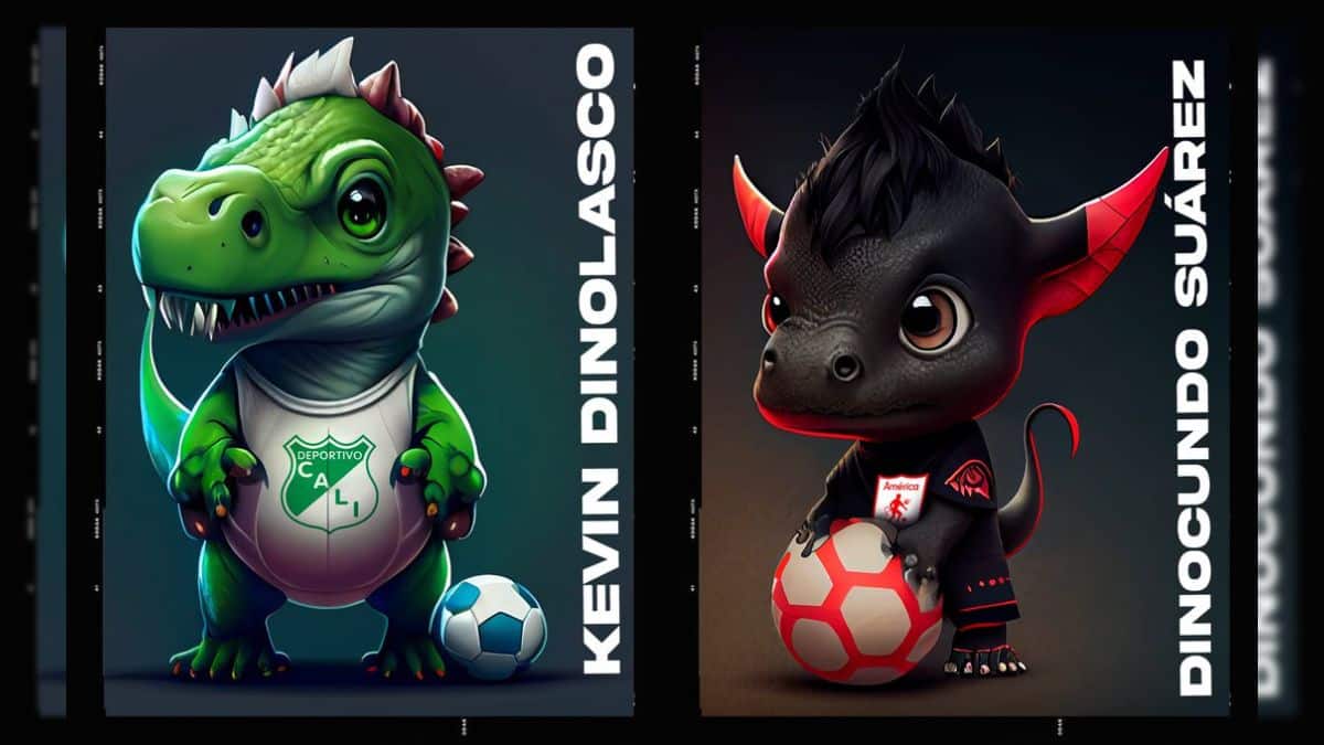 Conozca los 'Dinos' de la fecha 3, creados por la Dimayor