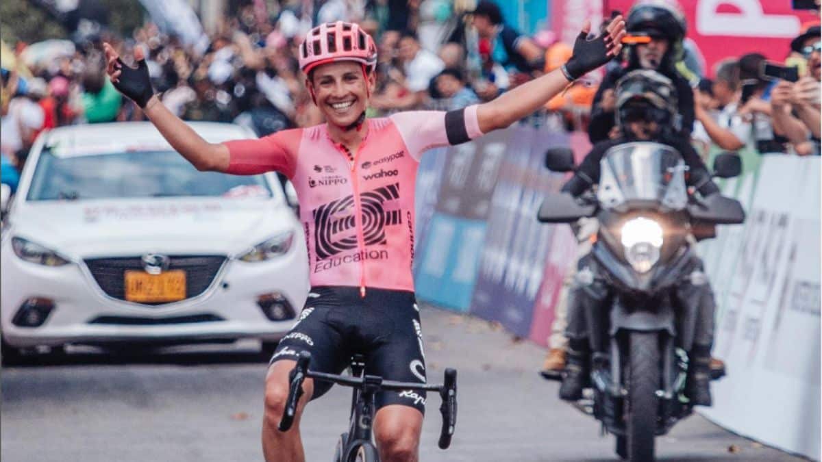 Esteban Chaves, campeón de ciclismo en ruta de Colombia