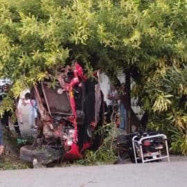 Fuerte accidente dejó a varias personas lesionadas en Bugalagrande