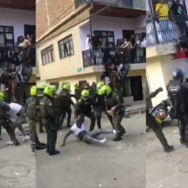 Fuerte pelea en el oriente de Cali dejó un muerto: El Esmad tuvo que intervenir