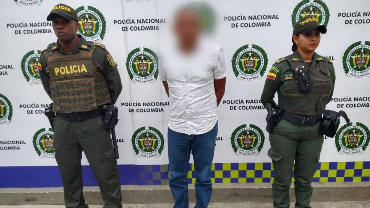¡Increíble! Un hombre fue capturado con circular roja de Interpol en Cali