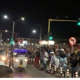 Motocarros y taxis estarían participando en los famosos piques ilegales