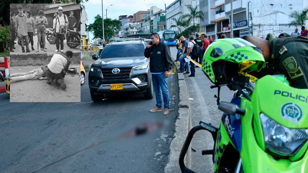 Una mujer resultó herida tras caer en una alcantarilla de tres metros
