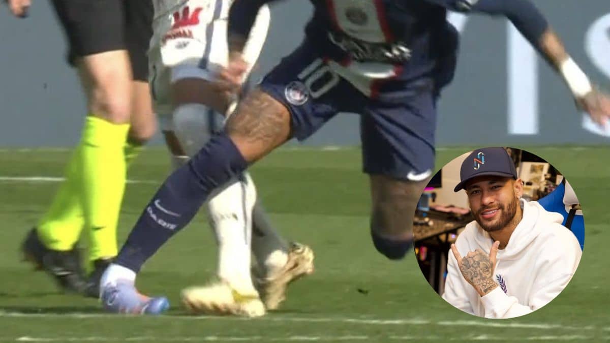 Video: Escalofriante lesión de Neymar Jr en el partido de hoy ante Lille