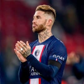 Video: Polémico empujón de Sergio Ramos a un fotógrafo