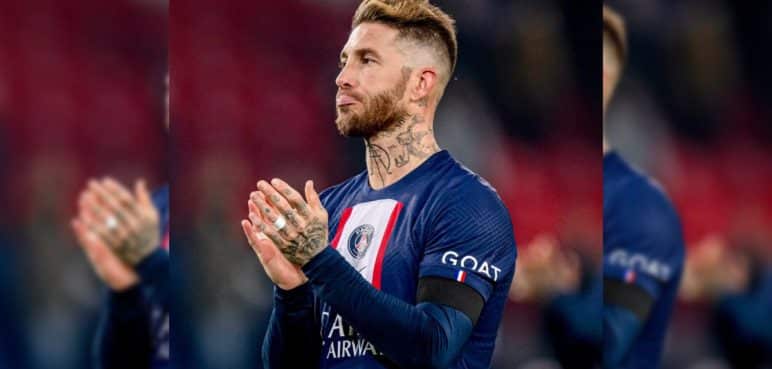 Video: Polémico empujón de Sergio Ramos a un fotógrafo