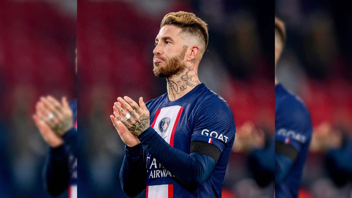 Video: Polémico empujón de Sergio Ramos a un fotógrafo